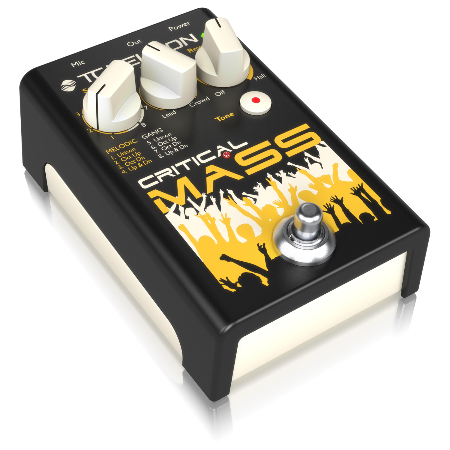 TC Helicon Critical Mass Vocal Effects Pedal