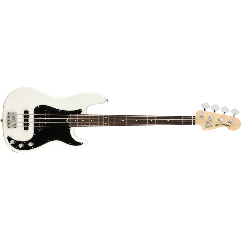 Fender American Performer Precision Bass P-Bass, Rosewood Fingerboard, Arctic White