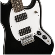 Squier Bullet Mustang Electric Guitar, HH, Rosewood Fingerboard - Black