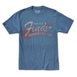 Fender Since 1954 Strat T-Shirt, Blue, Medium (M)