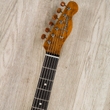 Fender Custom Shop 2019 Artisan Koa Thinline Tele NOS Guitar, African Blackwood Fingerboard, Aged Natural