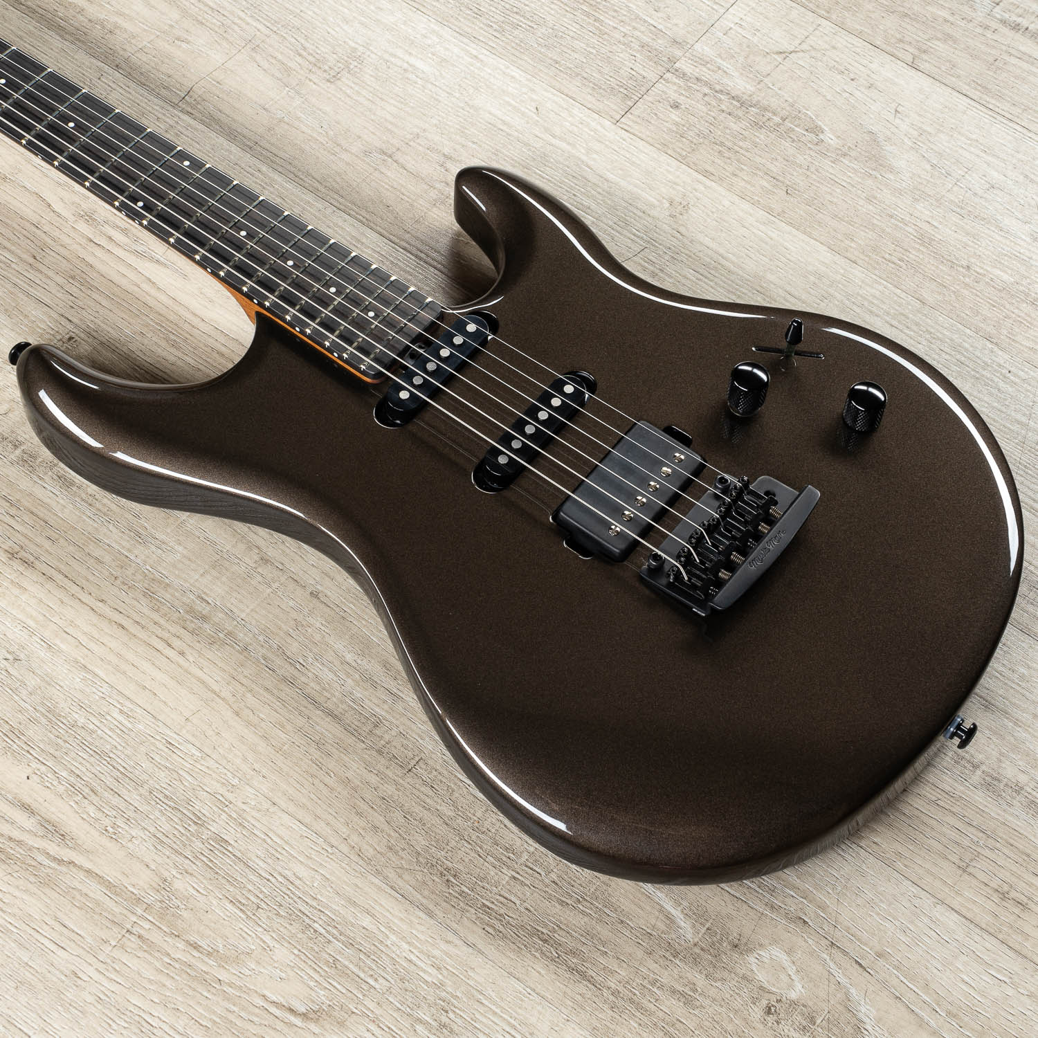 Memorize Medal censorship Ernie Ball Music Man Steve Lukather Luke III HSS Guitar, Ebony Fretboard,  Olive Pearl