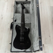 ESP E-II M-II Electric Guitar, Ebony Fretboard, Flame Maple Top-See Thru Black