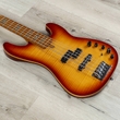 Sire Marcus Miller P10 5-String Bass Guitar, Roasted Maple Fretboard, Tobacco Sunburst
