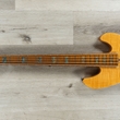 Sire P10 5-String Bass Guitar, Flame Maple Top and Fretboard, NT Natural