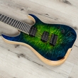 Skervesen Raptor 7 FF 7-String Multi-Scale Guitar, Acid Dream, Figured Maple Top, Bare Knuckle Pickups