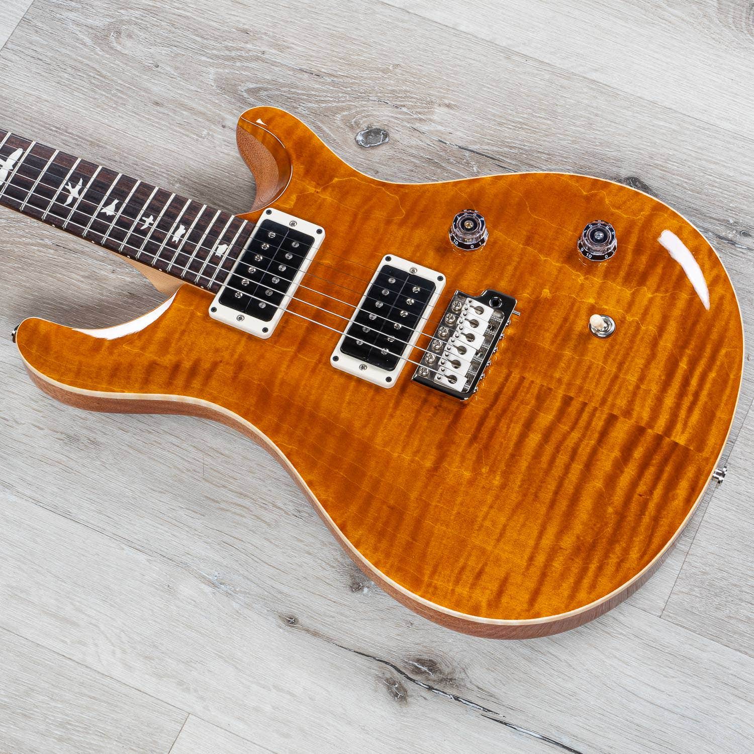 PRS Paul Reed Smith CE 24 Guitar, Rosewood Fretboard, Burnt Amber
