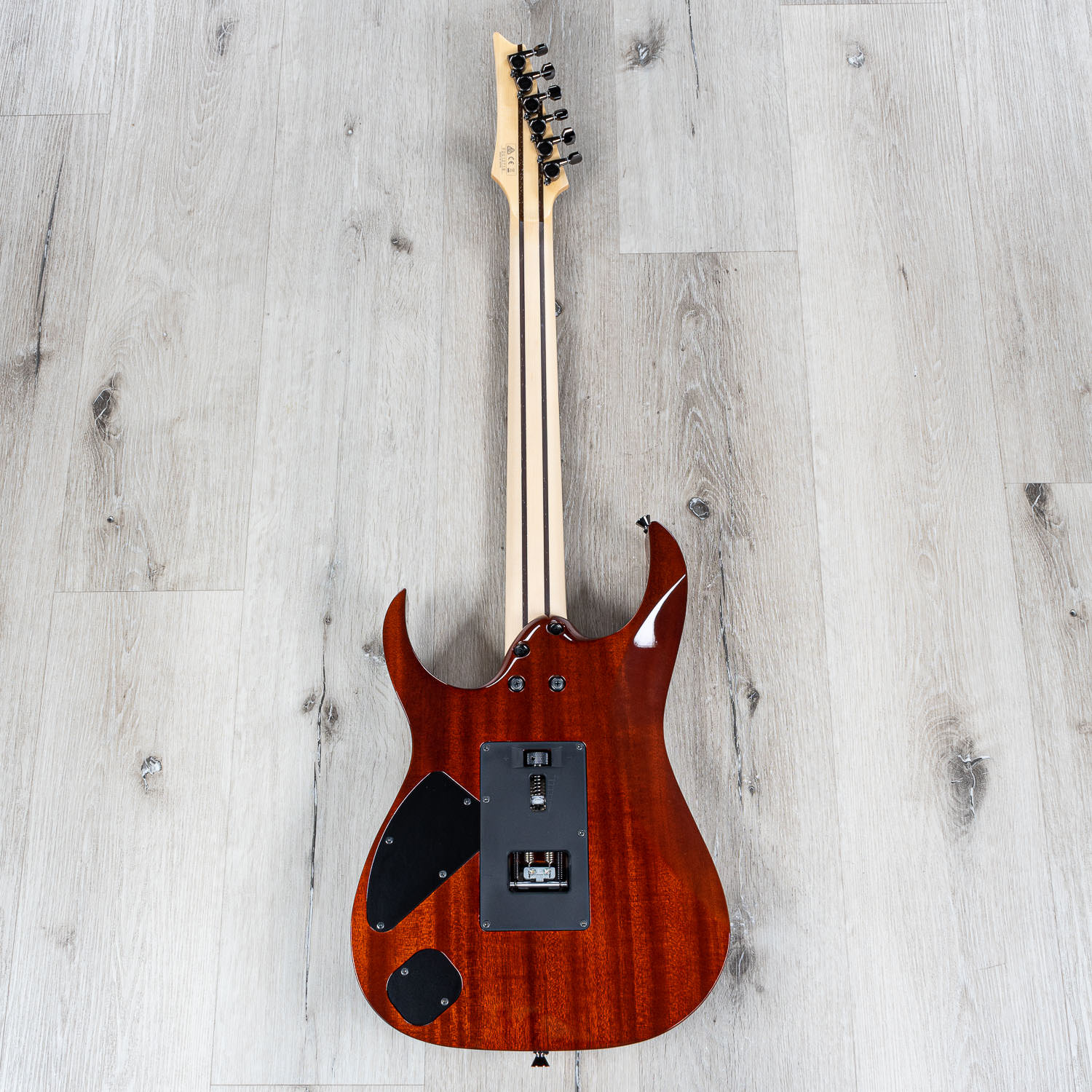 Ibanez Rg8570zbsr Rg J Custom Electric Guitar W Case Macassar Ebony Fretboard Brownish Sphalerite