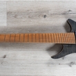 Strandberg Boden Standard 8 Guitar, 8-String, Roasted Maple Flame Neck, Black