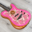 Fender American Acoustasonic Telecaster, Limited Edition Pink Paisley