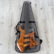 Strandberg Boden Bass Prog 5 Multi-Scale Headless 5-String Bass, Brown