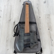 Strandberg Boden Standard 7 Maple Flame Black Headless Electric Guitar w/ Gig Bag