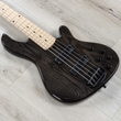 Lakland Skyline Series 55-OS 5-String Bass, Maple Fretboard, Translucent Black