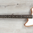 Fender American Acoustasonic Jazzmaster Guitar, Ebony Fretboard, Arctic White,