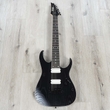 Ibanez RGR752AHBF RG Prestige 7-String Guitar Macassar Ebony Fretboard, Weathered Black