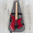 Strandberg Boden Standard NX 6 Tremolo Headless MultiScale Guitar, Red