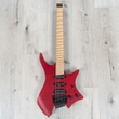 Strandberg Boden Standard NX 6 Tremolo Headless MultiScale Guitar, Red