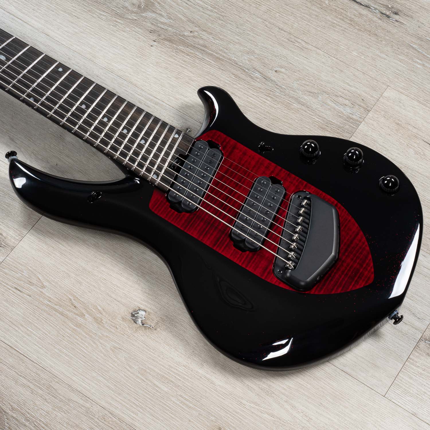 Music Man John Majesty Guitar, Sanguine Red