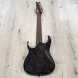 Ibanez RGD71ALPA RGD Axion Label 7-String Guitar, Macassar Ebony Fretboard, Charcoal Burst Black Stained Flat