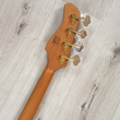 Sire Marcus Miller P10dx 4-String Bass, Roasted Flame Maple Fingerboard, Natural