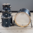 DW Drum Workshop Design Series 4-Piece Shell Pack Drum Kit, Blue Slate