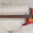 Strandberg Boden Fusion NX 6 Multi-Scale Headless Guitar, Bonfire Red