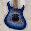 Jackson Pro Series Chris Broderick Soloist 7P 7-String Guitar, Transparent Blue (B-STOCK)