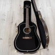 Takamine Legacy Series EF341SC Acoustic-Electric Guitar, Rosewood Fingerboard, Black