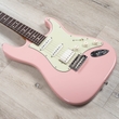 Suhr Mateus Asato Signature Classic S HSS Guitar, Distressed Shell Pink