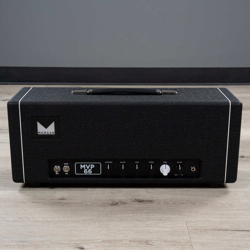Morgan MVP66 50W Hand Wired Guitar Amp Head, 1-50w Variable Output, KT66's