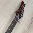 Schecter 2182 Reaper-7 Elite 7-String Multiscale Guitar, Ebony Fretboard, Blood Burst
