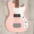 G&L Fullerton Deluxe Fallout Shortscale Bass w/ Gig Bag, Caribbean Rosewood Fretboard, Shell Pink