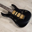 Ibanez PIA3761 PIA Steve Vai Signature Guitar, Rosewood Fingerboard, Onyx Black