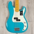 Fender American Professional II Precision Bass, Maple Fretboard, Miami Blue