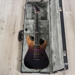 ESP E-II M-II 7 NT 7-String Guitar, Buckeye Burl Top, Purple Natural Fade