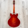 Eastman T59/TV Semi-Hollow Guitar, Ebony Fretboard, Truetone Vintage Gloss Red