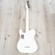 ESP E-II T-B7 7-String Baritone Guitar, Ebony Fretboard, EMG Pickups, Snow White