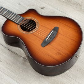 breedlove premier companion ce redwood ei rosewood acoustic electric guitar edgeburst