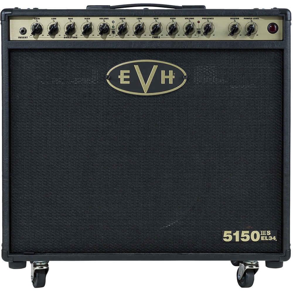 EVH 5150III 50W EL34 1x12 Guitar Amp Combo Black 120V