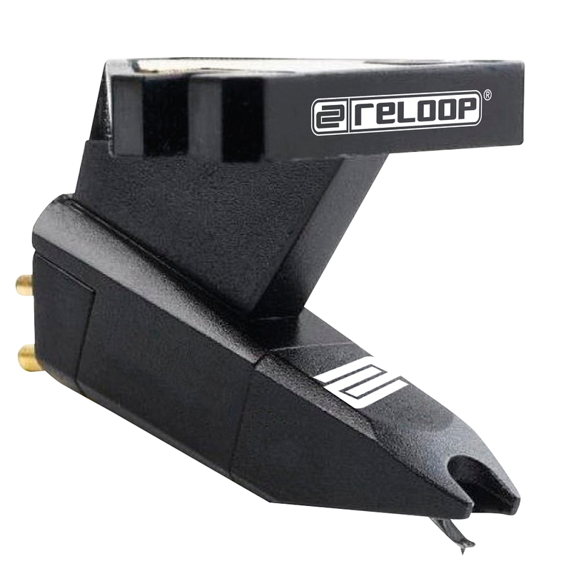 Reloop OM Black Cartridge for Headshell Mounting