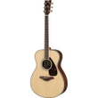 Yamaha B-Stock FS830 Small Body Solid Spruce Top Folk Acoustic Guitar - Natural