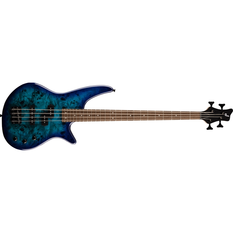 Jackson JS Series Spectra Bass JS2P, Laurel Fretboard, Blue Burst