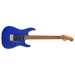 Charvel Pro-Mod DK24 HSH 2PT CM Guitar, Caramelized Maple Fretboard, Mystic Blue