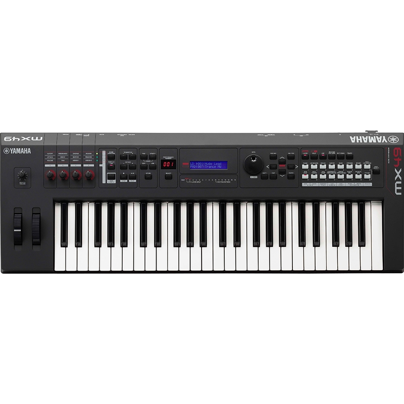 Yamaha MX49 49-Key Music Production Synthesizer Keyboard - Black