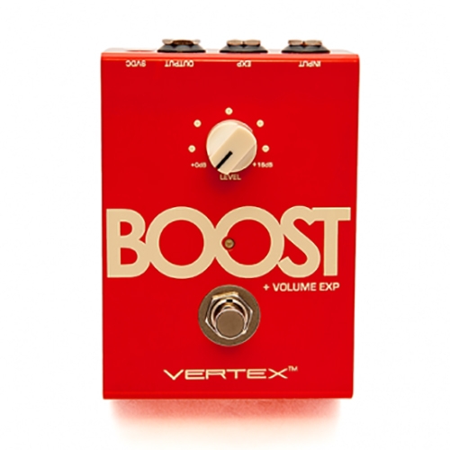Vertex Effects Boost Guitar Effects Pedal, LTD Edition Fiesta Red