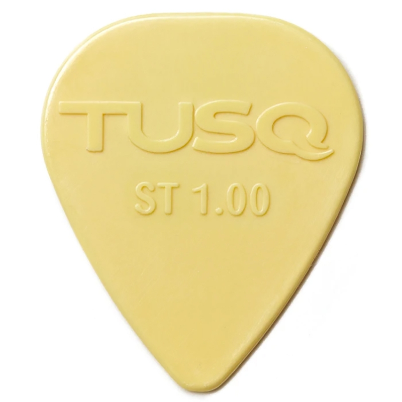 Graph Tech Tusq Standard Guitar or Bass Picks 6 Pack, Warm Tone, 1mm