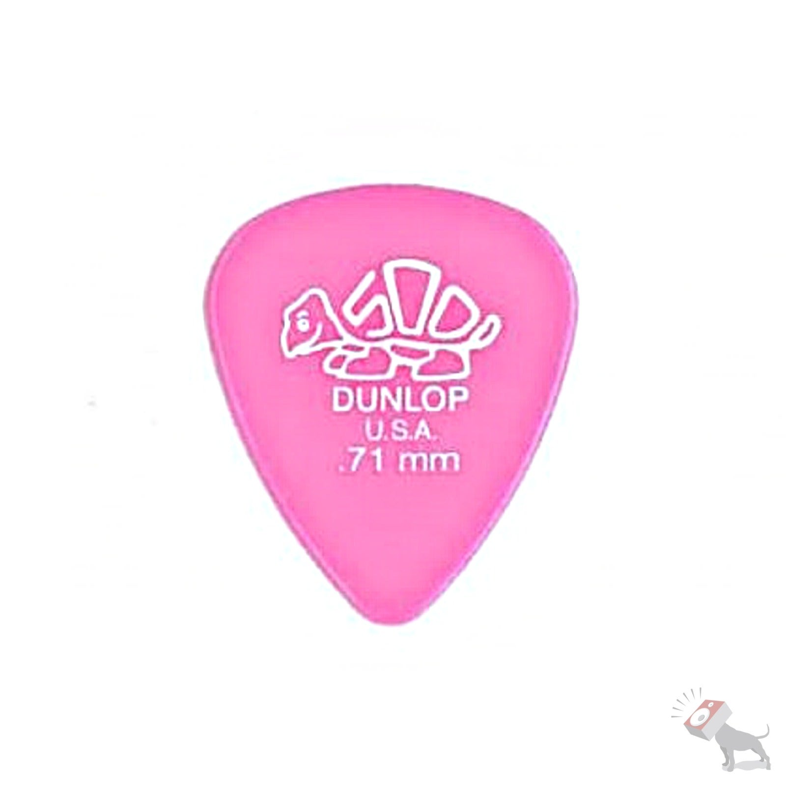Jim Dunlop 41R Delrin 500 Standard 12枚セット Light Pink 0.46