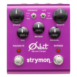 strymon orbit dbucket flanger guitar effects pedal