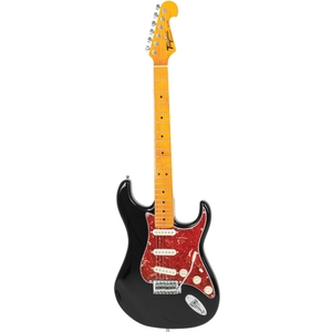 tagima tg 530 woodstock series strat style electric guitar black