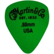Martin Standard Delrin Green Guitar Picks, 72-Pack, 0.88mm